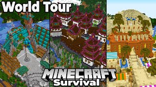 Touring my 4 year old Minecraft 1.16 Survival World with @SmallishBeans  World Tour and Download