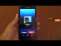 Skype Video Call Demo on Panasonic P51 1.3Mp Camera - Quad Core Phone