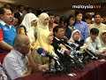 Family fully behind Anwar