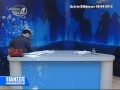 Phát thanh viên bị khán giả ném sữa chua