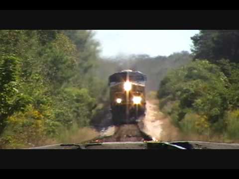 Southbound CSX Q601 Through Loachapoka, Al