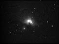 Orion nebula M42 live through telescope