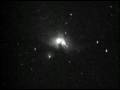 Orion nebula M42 live through telescope