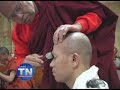 He ordained to honor Maha Ghosananda, Gandhi of Cambodia