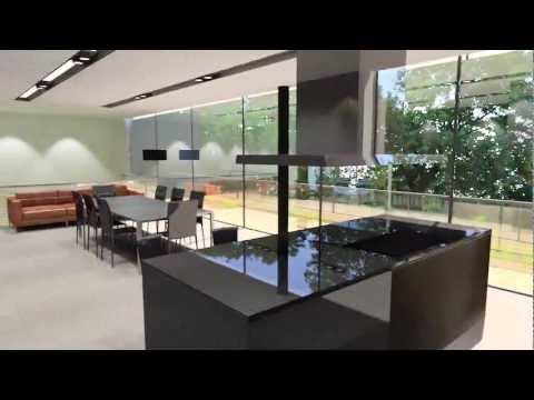 interior 3d animation - 3D animation of a house interior for Urban Graphics by Architecture FAB 2011. Created using Luxology rendering in MicroStation V8i.