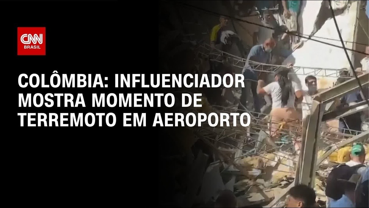 VÍDEO: Terremoto causa estragos em aeroporto da Colômbia | Destaques da Semana