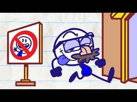 Pencilmate's Sneaky Disguise! | Animated Cartoons Characters | Animated Short Films