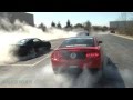 5-Wide Mustang Burnout Caught on Camera at AmericanMuscle.com