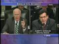 Patrick Leahy Questions Alberto Gonzalez in Attorney Probe