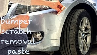 BMW e90 Quixx Scratch repair paste  Bumper job HOW
