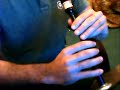 Arabic march on bagpipe chanter