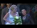 waltraud meier & solveig kringelborn in lohengrin cat fight between elsa von brabant and ortrud.
baden baden 2006 production.