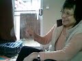 Edmond plays with grandma