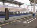 在来線に待たされた500系新幹線 Shinkansen 500 Series NOZOMI