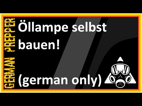 Öllampe für dunkle Tage
