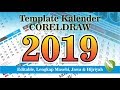 Gratis Download Template Kalender Coreldraw 2019