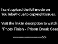 Photo Finish - Prison Break Season 3 Episode 6 - WATCH FULL EPISODE ONLINE