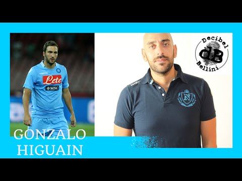 Gonzalo HiguaÃn Pipita scored a hat-trick tripletta Napoli Stadium announcer GOPRO HD on microphone