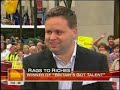 Paul Potts in New York, America, TV Interview TODAY NBC