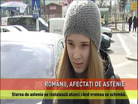 Starea de astenie se instalează atunci când vremea se schimbă