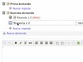 Widget per la composizione di questionari