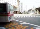 西鉄バスのある風景　博多駅編