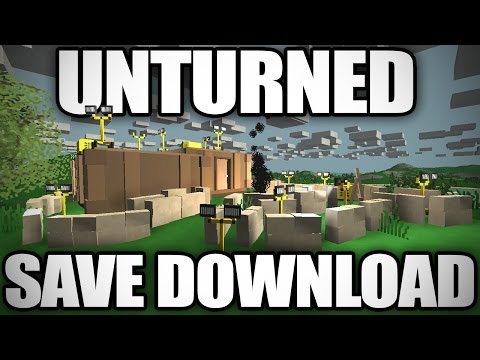 Unturned: My Game Save + Download Link! (Max Skills/Every Gun/Infinite Food)