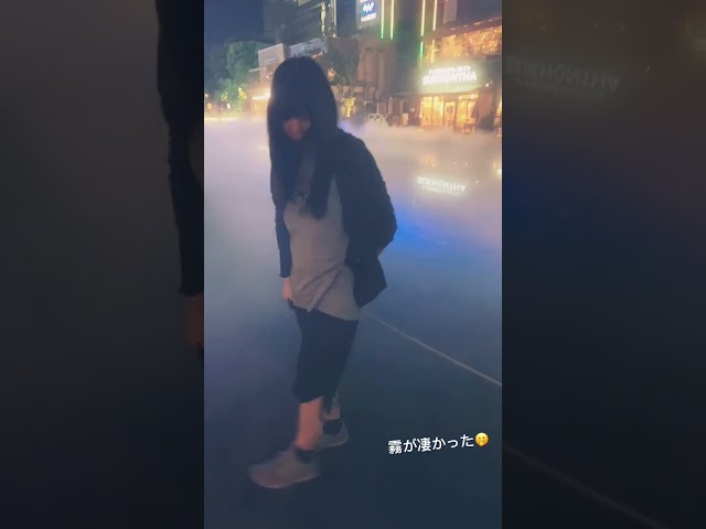 #lgbt #休日 #男の娘　#ニューハーフ　#名古屋　#テレビ塔　#久屋大通　#夜　#霧
