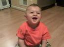 Zavier laughing at sneezes Zavier laughing at sneezes