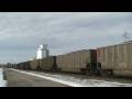 videos de BNSF #5888 Leads Loaded Coal Drag East, Monmouth, IL.