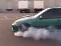 Honda Civic EG6 hatch with a B18C1 T3/T4 turbo smokes em up.