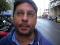 alexis matis,joven secretario comunista de nea smirni/atenas explica al periodista italiano de television claudio coronati el porque de la huelga de ayer que gracias a la masiva participacion de su partido(kke) paralizo' la capital y a toda grecia...