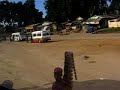 Bus station on the road to Pangani