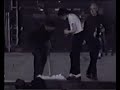 This is very funny,Michael's playing on stage by chasing a broom during one of his History Concerts!:)
