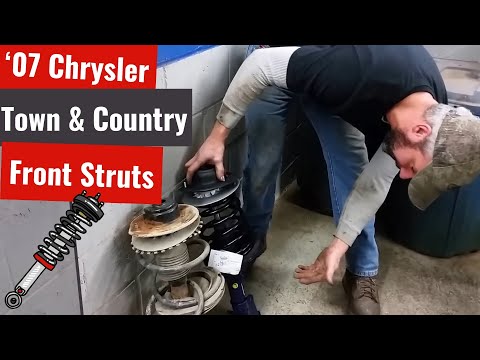 How to Remove & Replace the Front Struts On Your 2007 Chrysler Town & Country or Dodge Grand Caravan