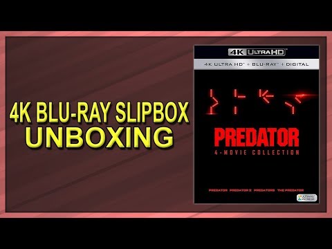 Predator: 4-Movie Collection 4K+2D Blu-ray Slipbox Unboxing