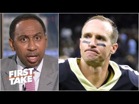 Video: 'Can I get some defense, New Orleans?' - Stephen A. is tired of Drew Brees' heroics | First Take