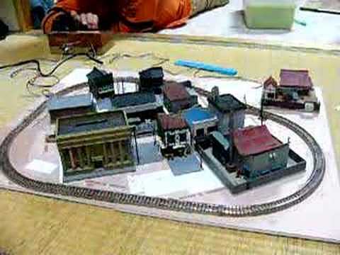 「週刊　昭和の『鉄道模型』をつくる」の仮組みレール走行