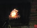 Laser Lighting a Fire