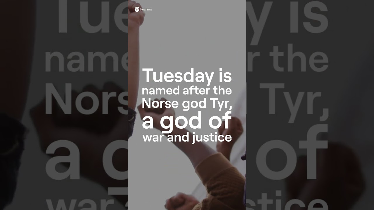 Origins of the days of the weeks names