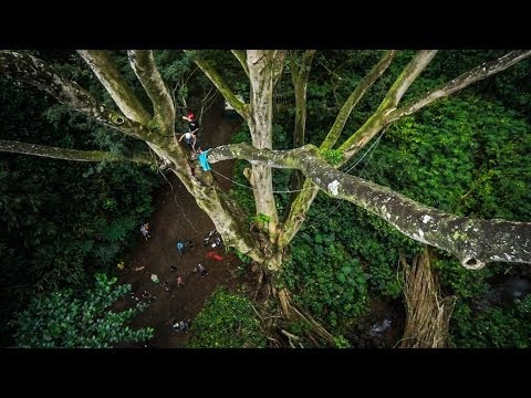 Epic Rope Swing - Hawaii