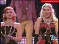 Roser & Maite in TVE emulating Moulin Rouge