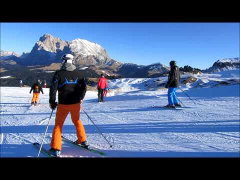 Катаемся на лыжах в Alpe di Siusi
