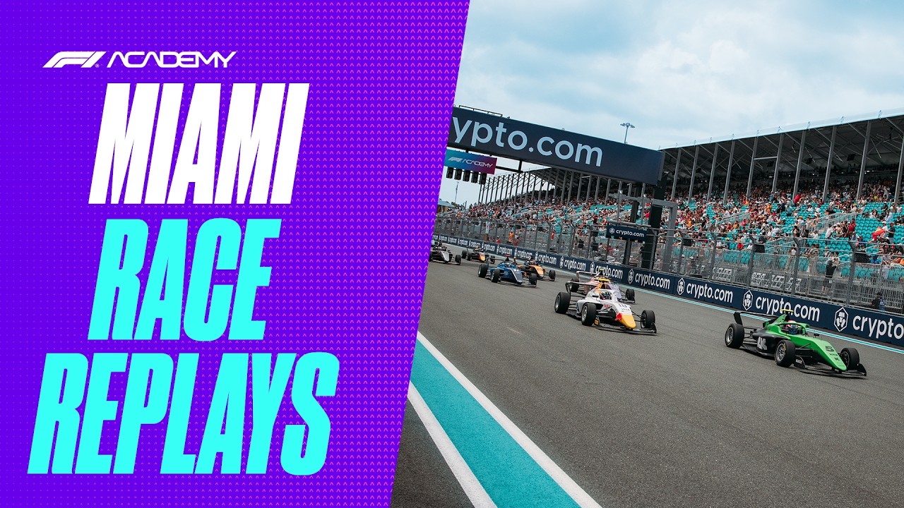 Race Replays | Best Moments from Miami Race Weekends | F1 ACADEMY