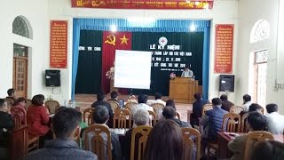 Công bố Quy hoạch tại xã Thượng Yên Công, TP Uông Bí