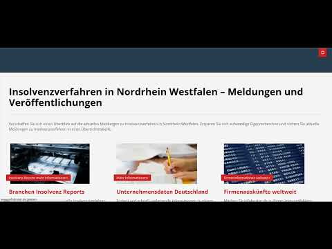 insolvenzbekanntmachungen nrw}