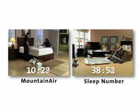 how to fill sleep number bed