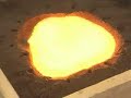 Ladle Casting Glass