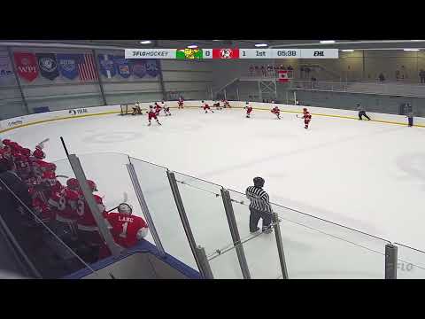 EHL cycling the puck and passing to the slot