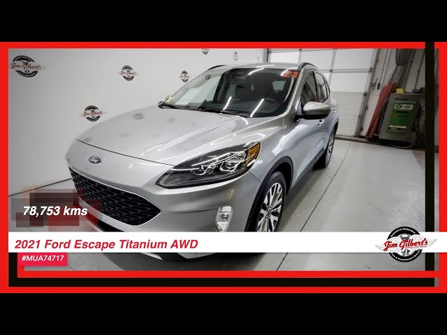 2021 Ford Escape TITANIUM AWD in Cars & Trucks in Fredericton